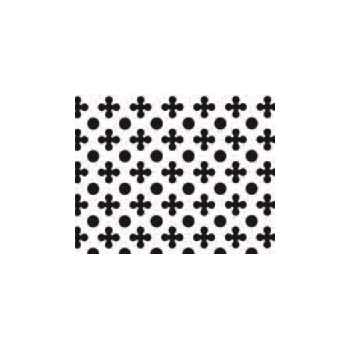 GRILLE POCHOIR TREFLE/ROND