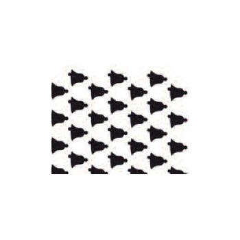 GRILLE POCHOIR CLOCHE