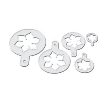 SET DE 5 POCHOIRS LOTUS