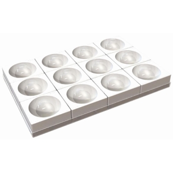 MOULE SILIKOMART EMPREINTES DEMI SPHERES - GAMME TORTAFLEX