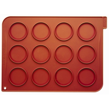 PLAQUE SILIKOMART MACARONS