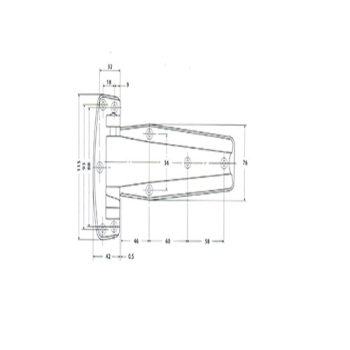 CHARNIERE  FERMOD 730 CHROMEE