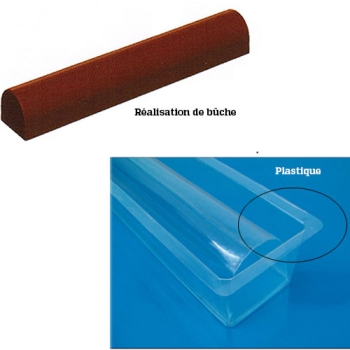 GOUTTIERE A BUCHE PLASTIQUE  RONDE