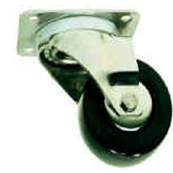 ROULETTE PIVOTANTE HAUTE TEMPERATURE CHAPE INOX
