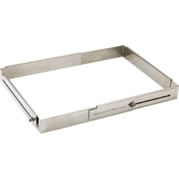 RECTANGLE INOX EXTENSIBLE