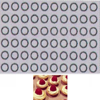 TOILE DE CUISSON MAE INNOVATION 60 TARTELETTES - GAMME FIBERMAE