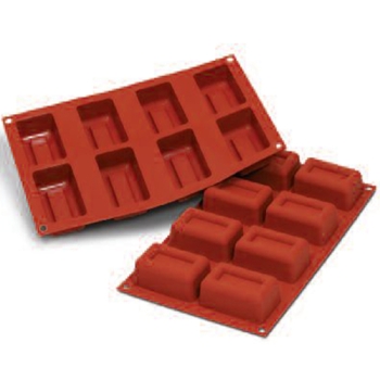 MOULE SILIKOMART SAVARINS RECTANGULAIRES