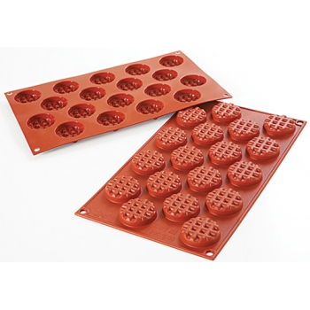 MOULE SILIKOMART MINI GAUFRES