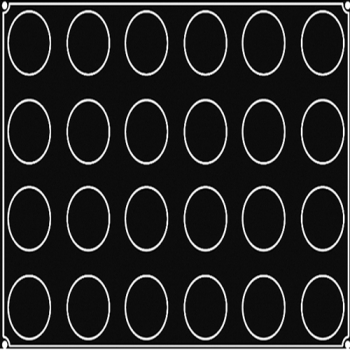 MOULE PAVONI 24 DEMI SPHERES - GAMME PAVOFLEX