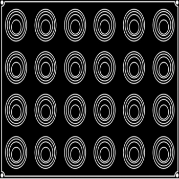 MOULE PAVONI 24 SPIRALES - GAMME PAVOFLEX