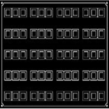 MOULE PAVONI 20 TRICUBES - GAMME PAVOFLEX