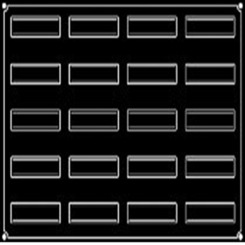 MOULE PAVONI 20 BANDES VRILLEES - GAMME PAVOFLEX