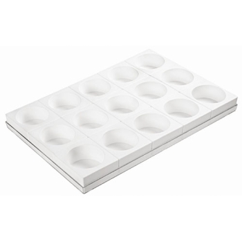 MOULE SILIKOMART 15 EMPREINTES - GAMME TORTAFLEX