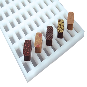 MOULE PAVONI EMPREINTES RECTANGLES - GAMME CHOCOFLEX