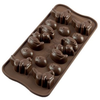 PLAQUE SILICONE POUR CHOCOLAT 7