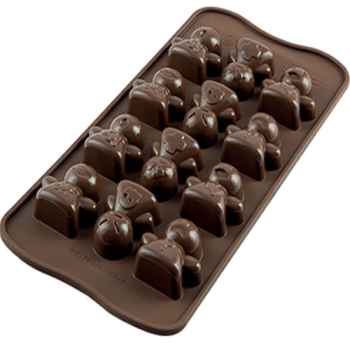 PLAQUE SILICONE POUR CHOCOLAT 13