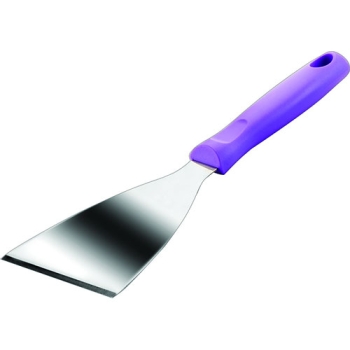 SPATULE TRIANGULAIRE INOX - Manche violet