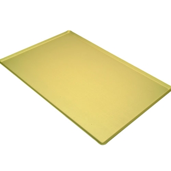 PLAQUE ALUMINIUM MAGASIN ANODISE OR  