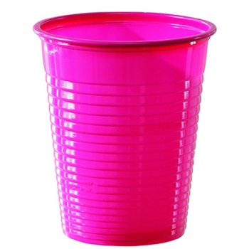 GOBELET PLASTIQUE FUSCHIA