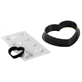 KIT SILIKOMART 8 TARTELETTES COEUR