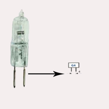 CAPSULE-HALOGENE-FOUR 12V-CULOT G4