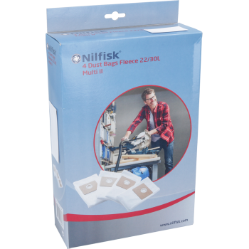 Sacs pour aspirateurs MULTI II 22/30 POLAIRE x4 - Nilfisk