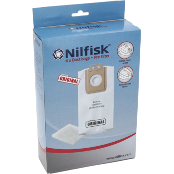 Sacs SELECT pour aspirateurs x4 - Nilfisk