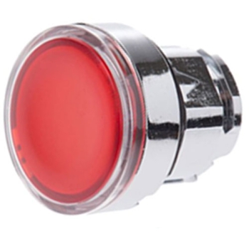 TETE BOUTON POUSSOIR ROUGE  A IMPULSION  - SCHNEIDER TELEMECANIQUE - CODE ZB4BA48