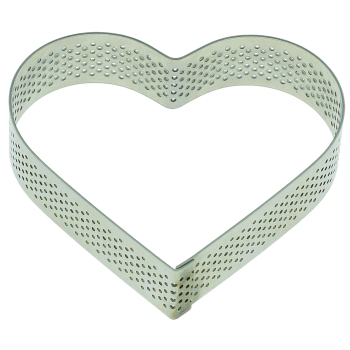 FORME COEUR INOX PERFOREE