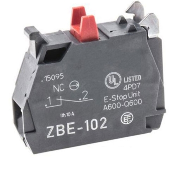 BLOC DE CONTACT - SCHNEIDER TELEMECANIQUE - Type ZBE101-102