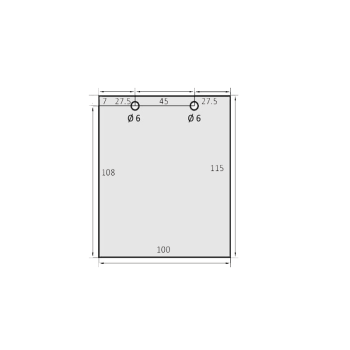 JOINT POUR APPAREIL A BUEE 100x115 POUR FOUR PAVAILLER