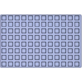 MOULE MAE INNOVATION 96 MINI CARRES - GAMME SILMAE
