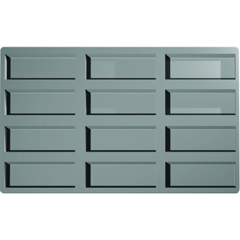 MOULE MAE INNOVATION 12 GENOISES ET INSERTS RECTANGLES - GAMME SILMAE