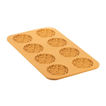 MOULE SILIKOMART 8 RONDS PETITES HERBES - GAMME  NATURAE