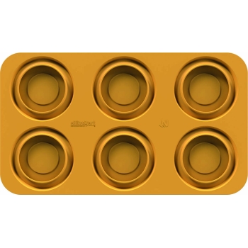 MOULE SILIKOMART NATURAE 6 ASSIETTES PIATO - GAMME NATURAE