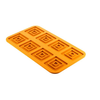 MOULE SILIKOMART 8 SERIES DE CARRES - GAMME NATURAE