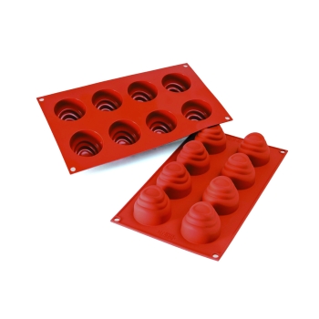 MOULE  SILIKOMART 8 RONDS DEGRADES