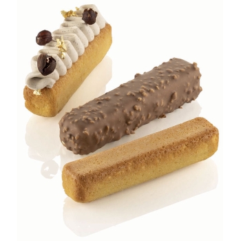 MOULE SILIKOMART 28 STRIPE ECLAIRS