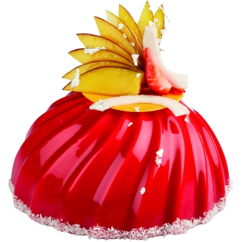 MOULE PAVONI Ø 180X90 MM - 1440 ML - GAMME PAVOCAKE