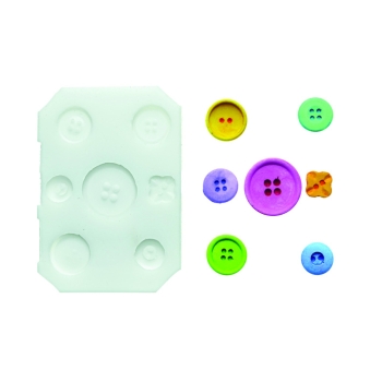 MOULE SILIKOMART BOUTON Ø 28 mm - GAMME MOULE BOUTON Ø 28 mm