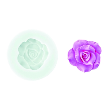 MOULE SILIKOMART ROSE - DIM MAX 33X33 MM - GAMME SUGARFLEX