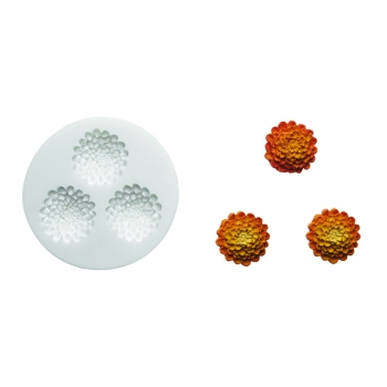 MOULE SILIKOMART FLEUR - DIM MAX Ø 26 MM - GAMME SUGARFLEX