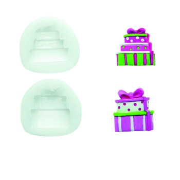 MOULE SILIKOMART GATEAU - DIM MAX 27X27 MM - GAMME SUGARFLEX
