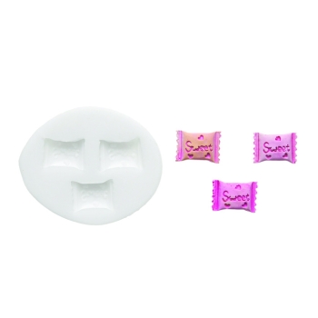 MOULE SILIKOMART BONBON - DIM MAX 16X12 MM - GAMME SUGARFLEX