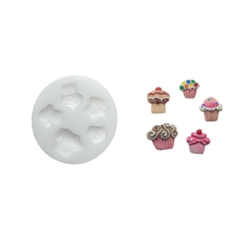 MOULE SILIKOMART CUPCAKE - DIM MAX 24X20 MM - GAMME SUGAFLEX
