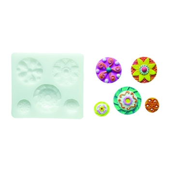 MOULE SILIKOMART FANTAISIE - DIM MAX 35X35 MM - GAMME SUGARFLEX