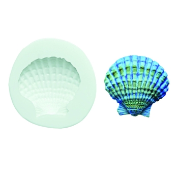 MOULE SILIKOMART COQUILLAGE - DIM MAX 44X47 MM - GAMME SUGARFLEX