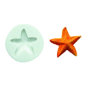 MOULE SILIKOMART ETOILE DE MER - DIM MAX 50X50 MM - GAMME SUGARFLEX