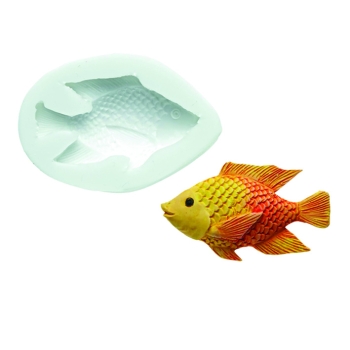 MOULE SILIKOMART POISSON - DIM MAX 35X58 MM - GAMME SUGARFLEX