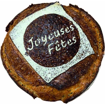 POCHOIR A PAIN SIL TIP JOYEUSES FETES - MAE INNOVATION
